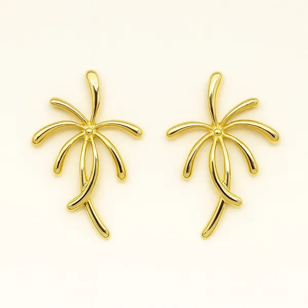 Deke__Earrings_gold_Stainless_steel