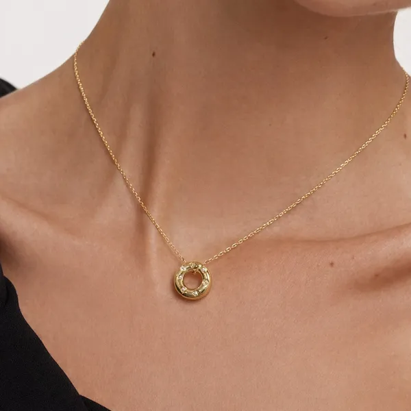 Bernelle__Pendant__gold_Stainless_steel