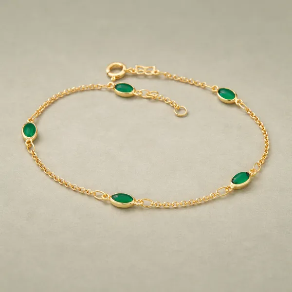 Irene__Bracelet__gold_Stainless_steel