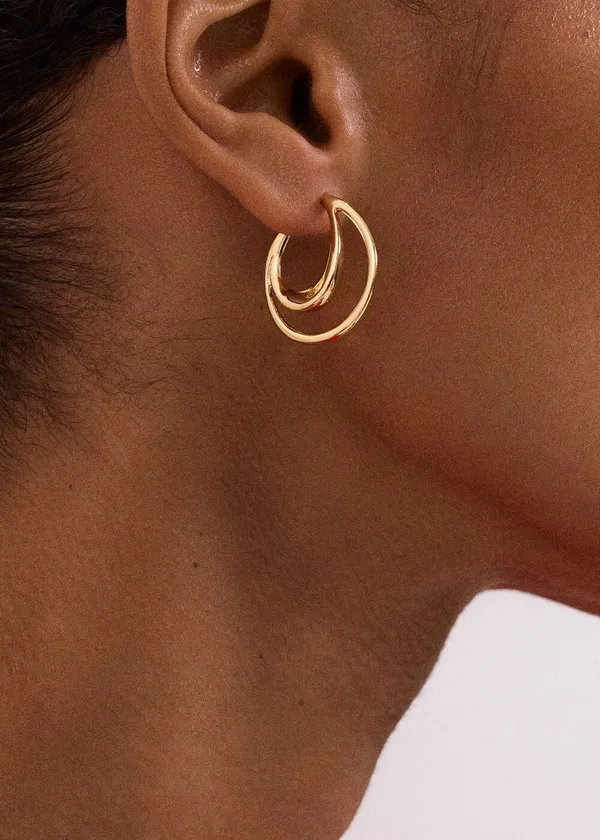Nicia__Earrings_gold_Stainless_steel