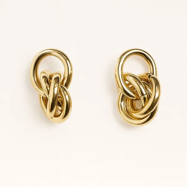 Hyone__Earrings_gold_Stainless_steel