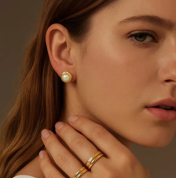 Faedra__Earrings_gold_Stainless_steel