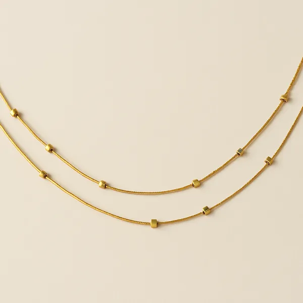 Cynthia__necklace_gold_Stainless_steel