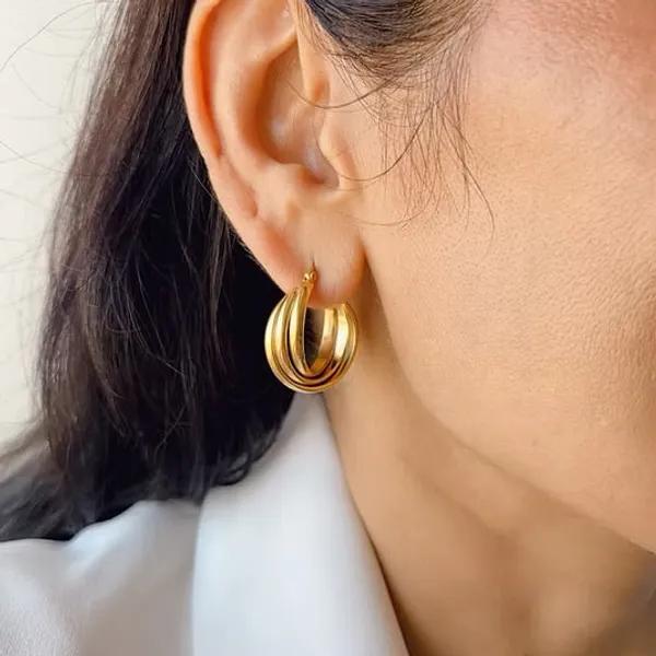Daphne__Earrings_gold_Stainless_steel