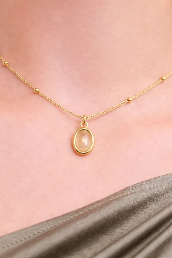 Hudor__Pendant__gold_Stainless_steel
