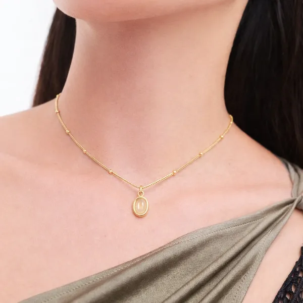 Hudor__Pendant__gold_Stainless_steel