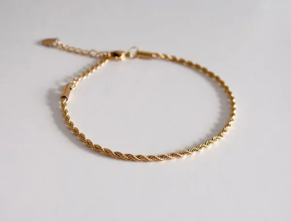 Rope__Bracelet__gold_Stainless_steel