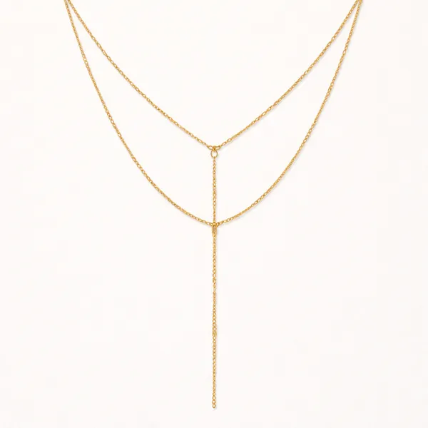 Gene__Necklace_gold_Stainless_steel