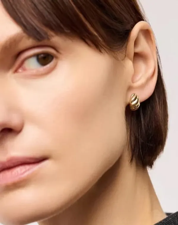 Stella__Earrings_gold_Stainless_steel