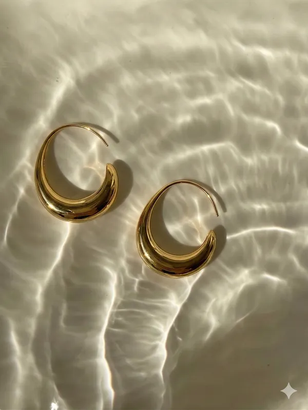 Maya__Earrings_gold_Stainless_steel