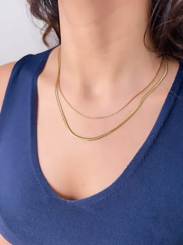 Athena_Glykeria__necklace_gold_Stainless_steel