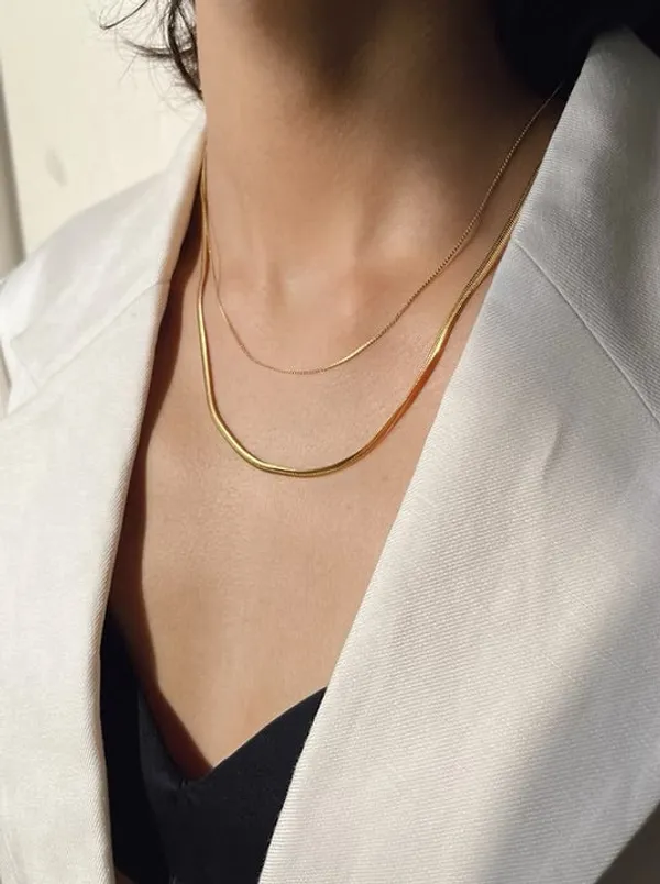 Athena_Glykeria__necklace_gold_Stainless_steel
