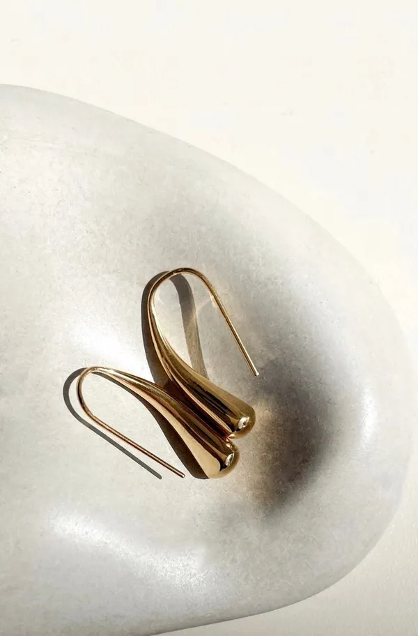 Petroula__Earrings_gold_Stainless_steel