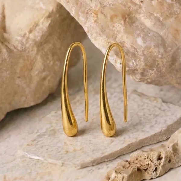 Petroula__Earrings_gold_Stainless_steel