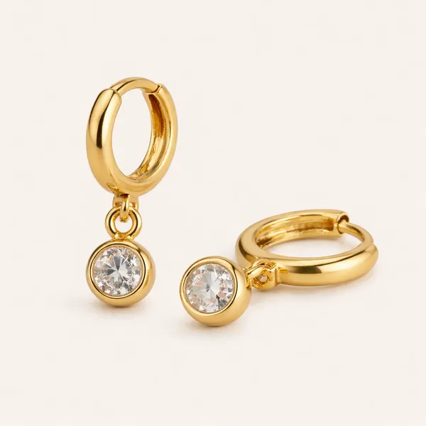 Cera__Earrings_gold_Stainless_steel