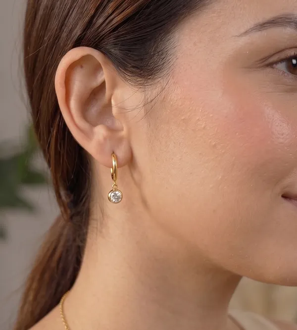 Cera__Earrings_gold_Stainless_steel