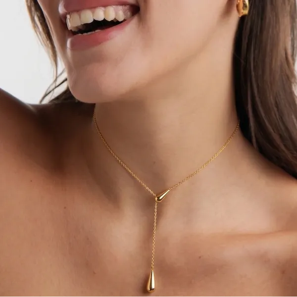 Nez__Pendant__gold_Stainless_steel