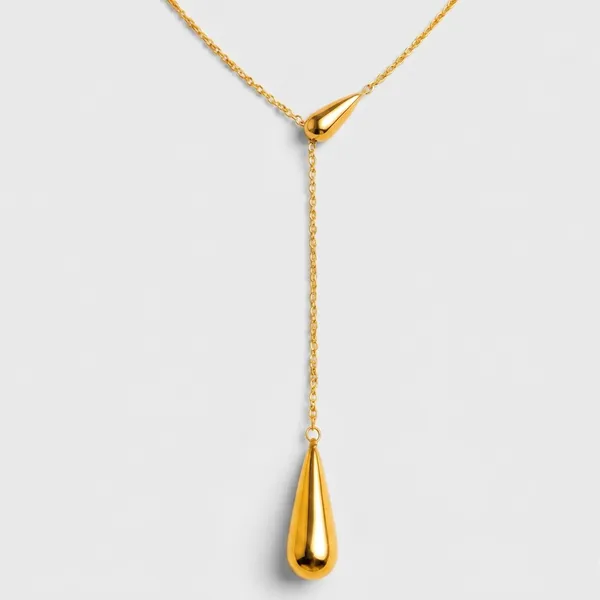 Nez__Pendant__gold_Stainless_steel