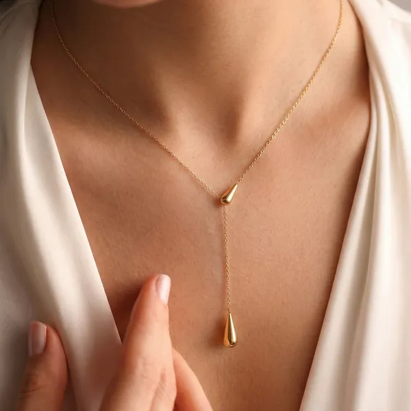 Nez__Pendant__gold_Stainless_steel
