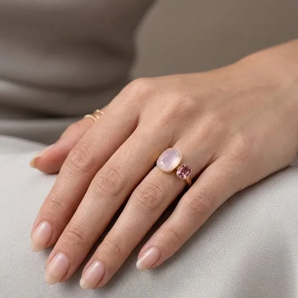 Pink_Glow_Ring__Ring_silver_Stainless_steel