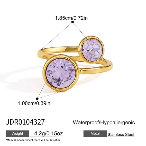 Lavender_Glow_Ring__Ring_gold_Stainless_steel