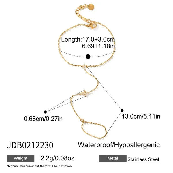 Sparkling_Hand_Chain_Bracelet__Bracelet__gold_Stainless_steel
