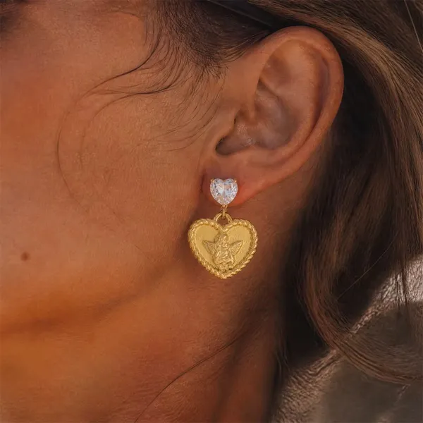 Angelique_Drop_Earrings__Earrings_gold_Stainless_steel
