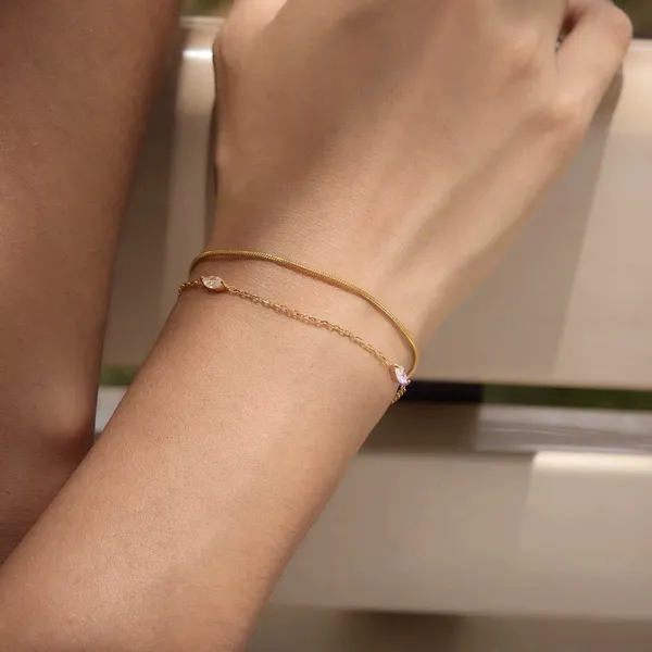 Aria_Layered_Bracelet__Bracelet__gold_Stainless_steel