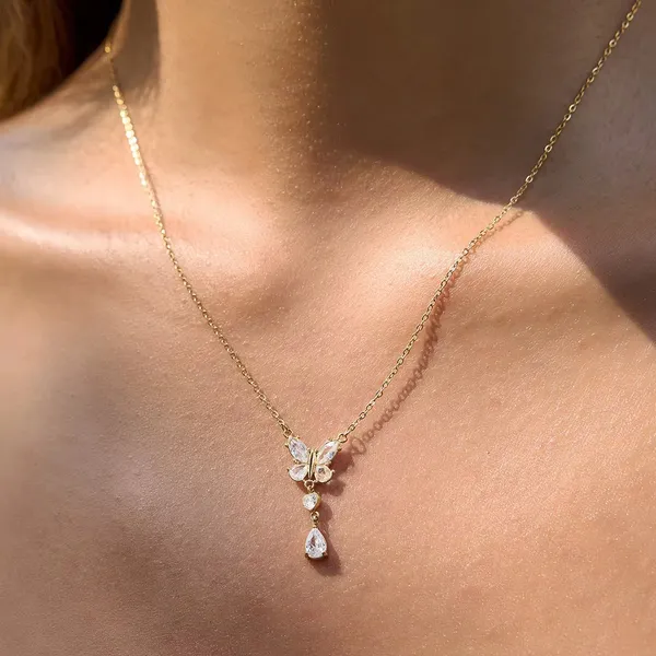 Mariposa_Drop_Pendant__Pendant__gold_Stainless_steel