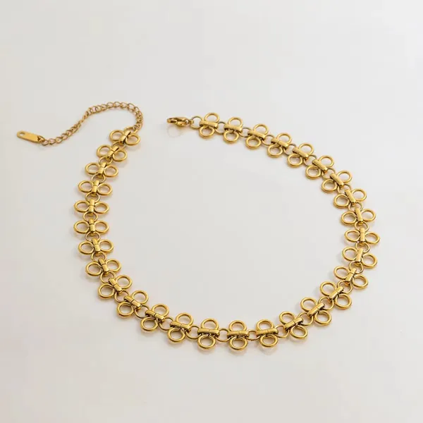 Sol_Lis_Choker__necklace_gold_Stainless_steel