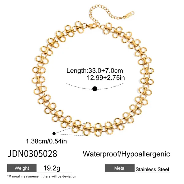 Sol_Lis_Choker__necklace_gold_Stainless_steel
