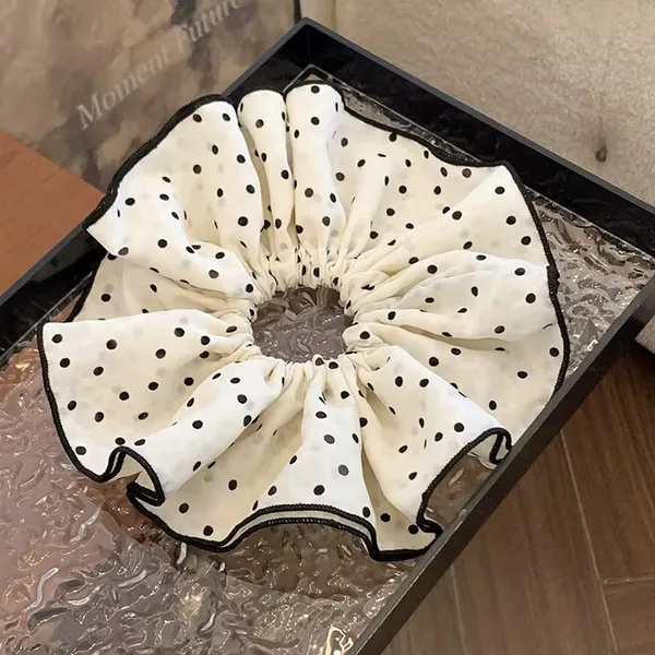 Paris_Polka_Scrunchie_White_Scrunchie__White_silk
