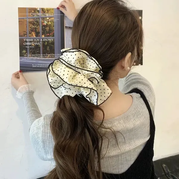Paris_Polka_Scrunchie_White_Scrunchie__White_silk
