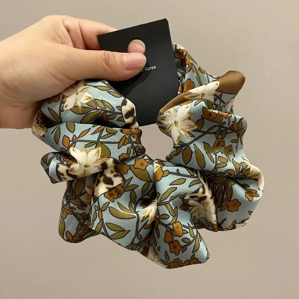 Sky_Garden_Scrunchie_Blue_Scrunchie__Blue_silk