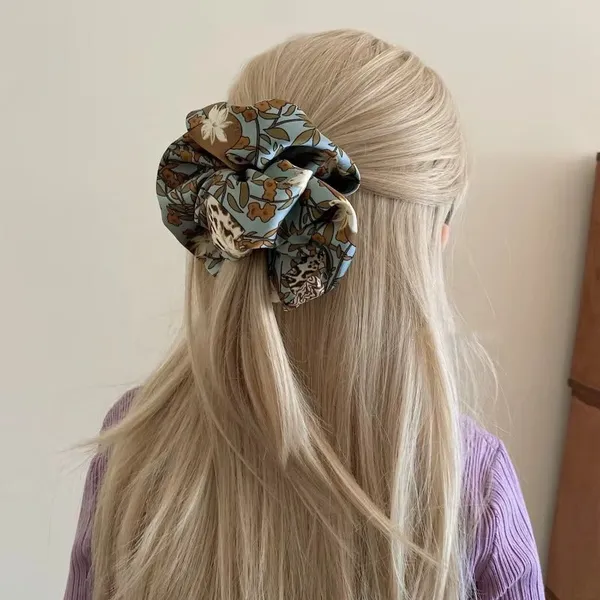 Sky_Garden_Scrunchie_Blue_Scrunchie__Blue_silk
