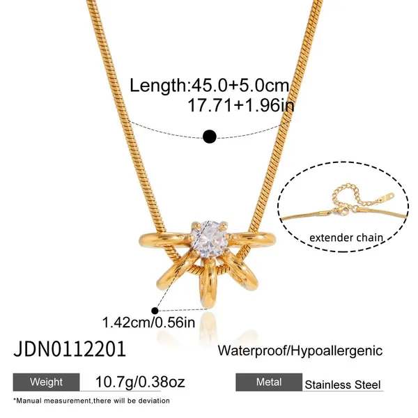 Radiance_Pendant__Pendant__gold_Stainless_steel