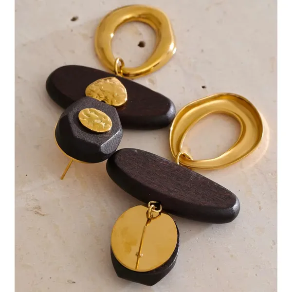 Golden_Ember_Earrings__Earrings_gold_Stainless_steel