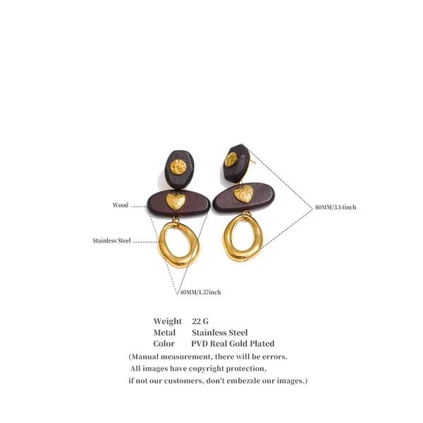 Golden_Ember_Earrings__Earrings_gold_Stainless_steel