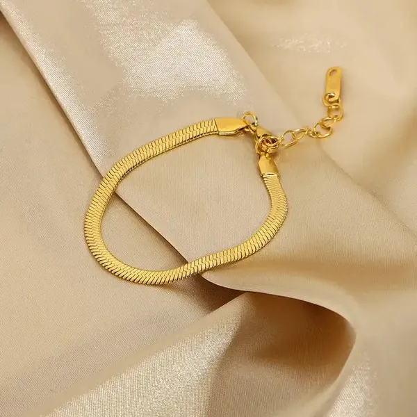 Serpentine_Anklet__anklete_gold_Stainless_steel