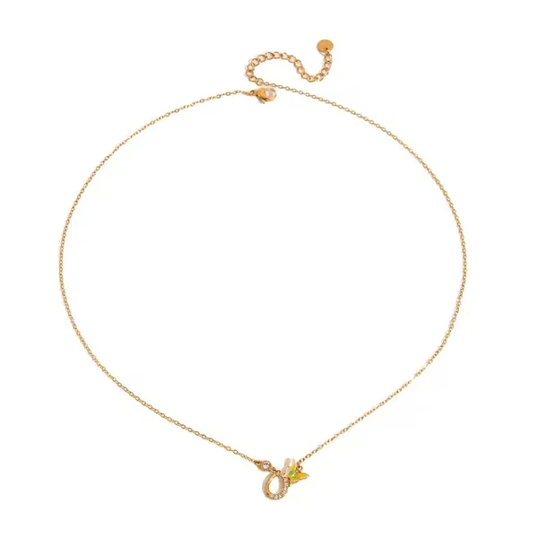 Butterfly_Spark_Necklace__Necklace_white_gold_Stainless_steel