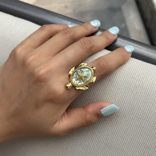 Sea_Turtle_Signet_Ring__Ring_gold_Stainless_steel