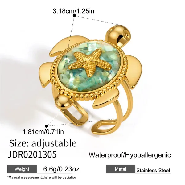Sea_Turtle_Signet_Ring__Ring_gold_Stainless_steel