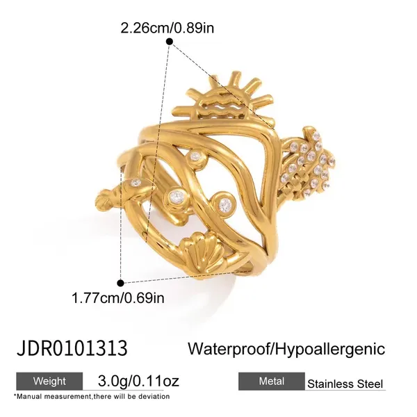 Ocean_Breeze_Ring__Ring_Gold_Stainless_steel