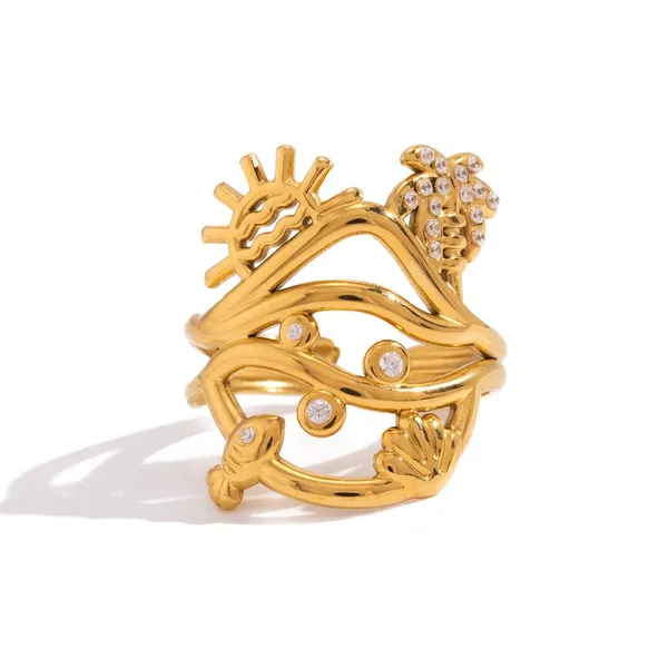 Ocean_Breeze_Ring__Ring_Gold_Stainless_steel