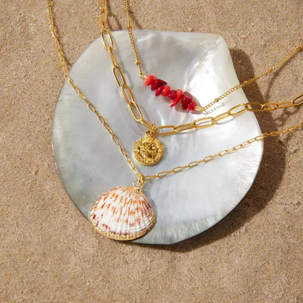 Crimson_Coastal_Layered_Set__Earrings_gold_Stainless_steel