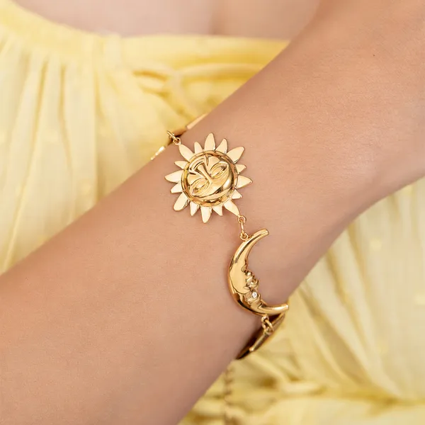Celestial_Charm_Bracelet__Bracelet__gold_Stainless_steel