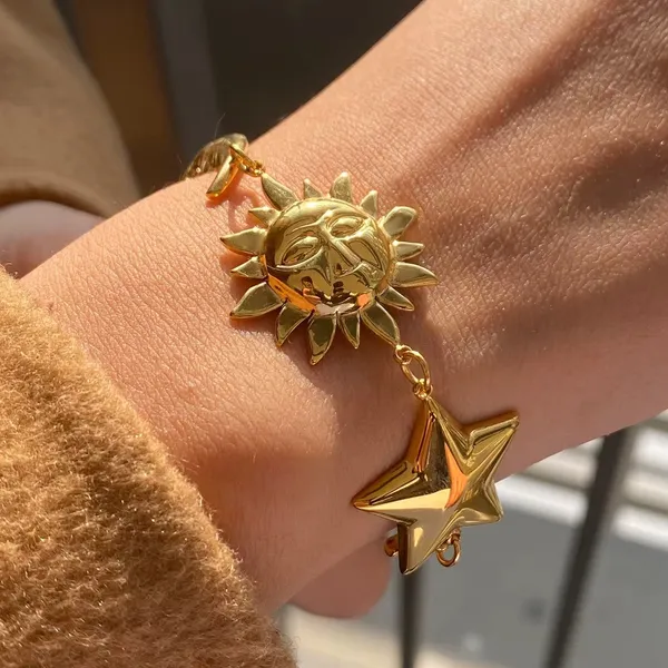 Celestial_Charm_Bracelet__Bracelet__gold_Stainless_steel