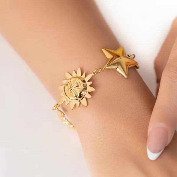 Celestial_Charm_Bracelet__Bracelet__gold_Stainless_steel