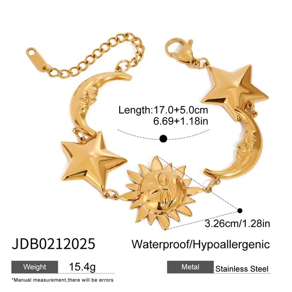 Celestial_Charm_Bracelet__Bracelet__gold_Stainless_steel