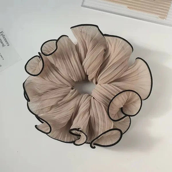 Pleated_Mesh_Scrunchie_Beige_Scrunchie__Beige_silk